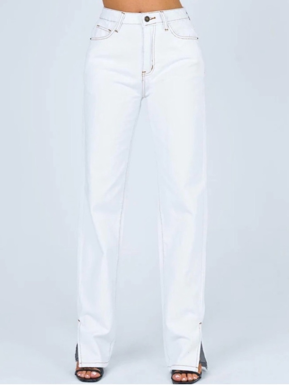 Lioness Alabama Off White Jeans
